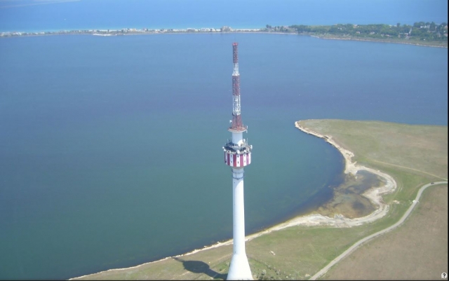 Pentru constructii mixte, Lacul Techirghiol, Turnul de Televiziune