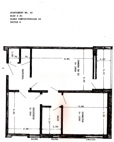 Apartament 2 camere, Drumul Taberei, Compozitorilor